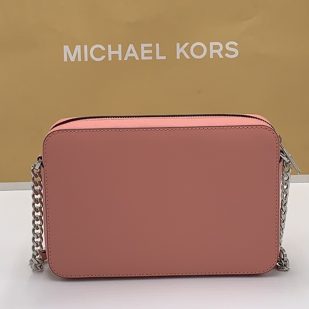 Michael Kors Jet Set Item Large East West Zip Crossbody Leather Primrose 
NWT - Picture 12 of 16